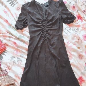 Jill Stuart 1940s style black dress LBD 🖤